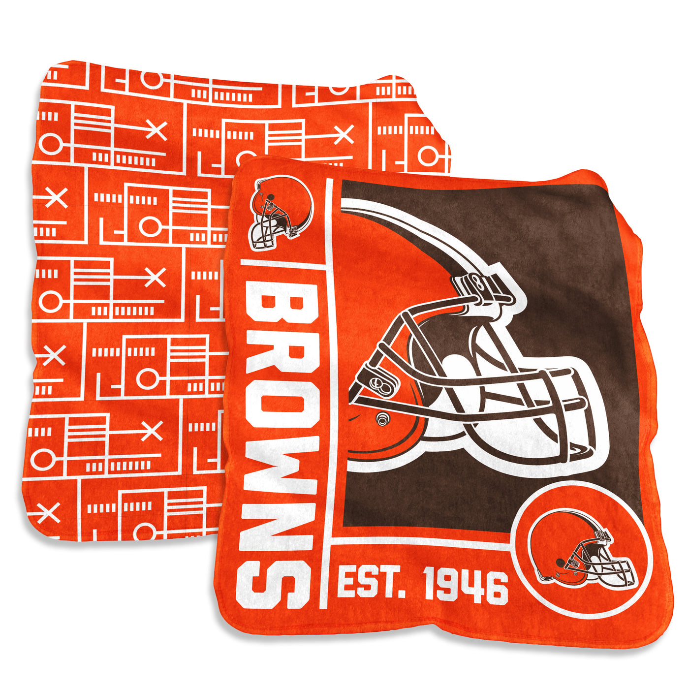 Cleveland Browns 60x70 Super Plush Blanket