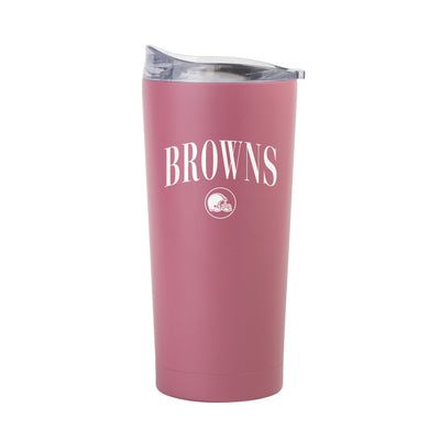 Cleveland Browns 20oz Cinch Berry Powder Coat Tumbler - Logo Brands