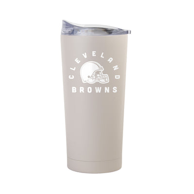 Cleveland Browns 20oz Archway Sand Powder Coat Tumbler - Logo Brands