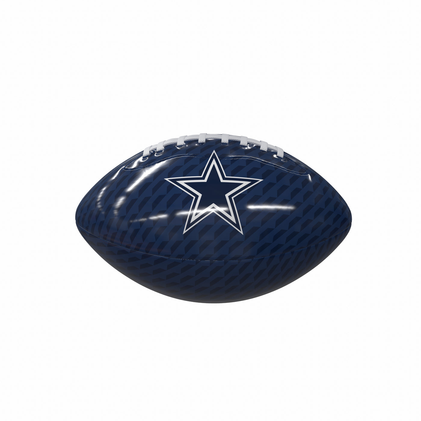 Dallas Cowboys Carbon Fiber Mini-Size Glossy Football