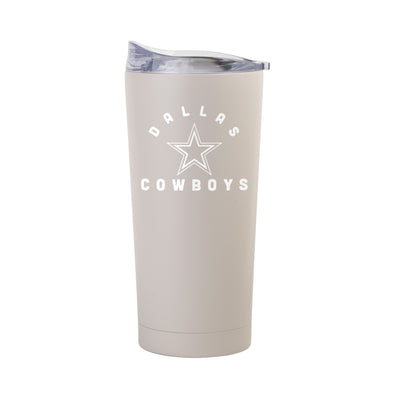 Dallas Cowboys 20oz Archway Sand Powder Coat Tumbler - Logo Brands