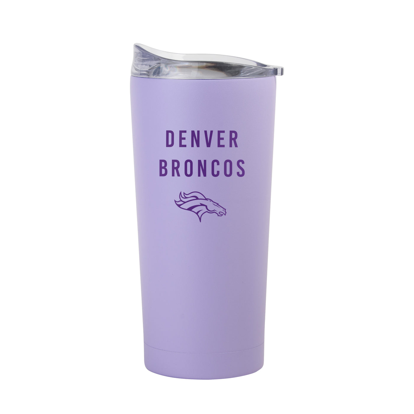 Denver Broncos 20oz Tonal Lavender Powder Coat Tumbler