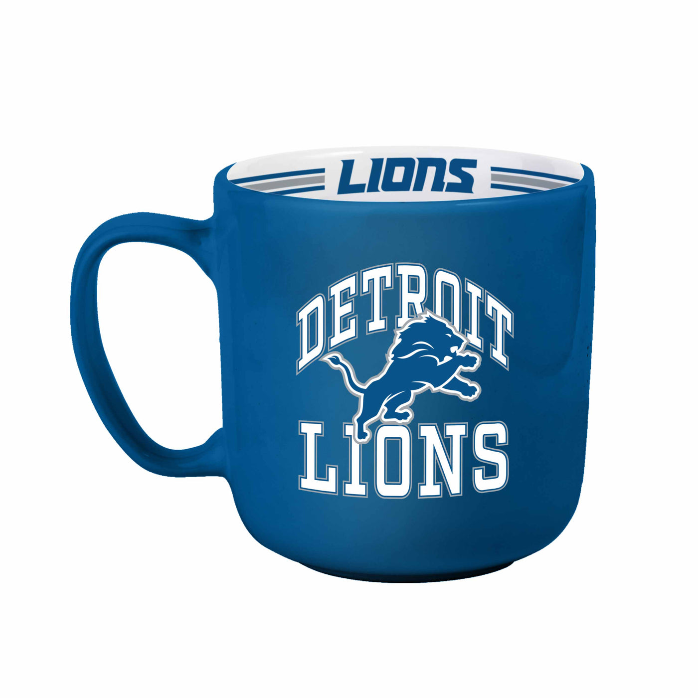 Detroit Lions 15oz Stripe Mug