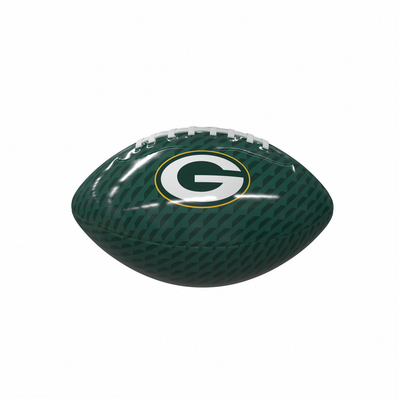 Green Bay Packers Carbon Fiber Mini-Size Glossy Football