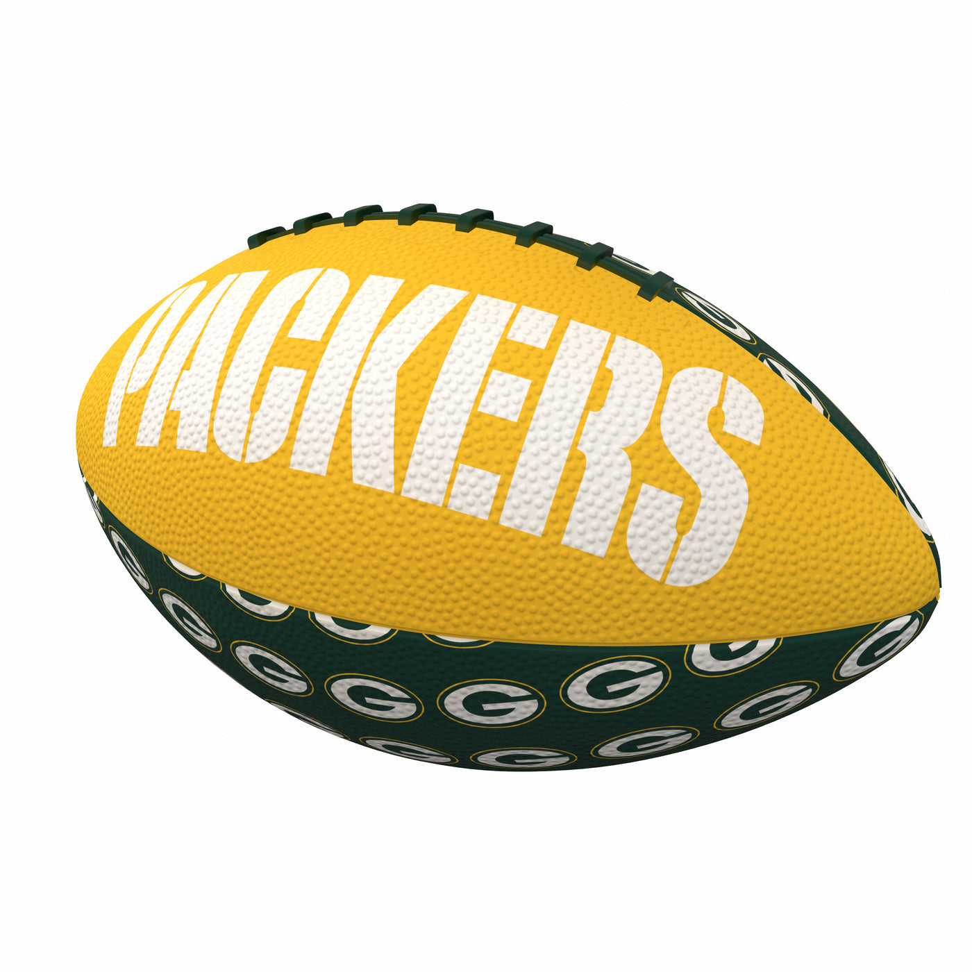 Green Bay Packers Mini Size Rubber Footballl