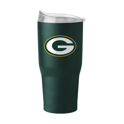 Green Bay Packers 30oz Gameday Powder Coat Tumbler - Logo Brands