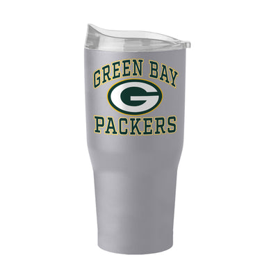 Green Bay Packers 30oz Athletic Powder Coat Tumbler - Logo Brands