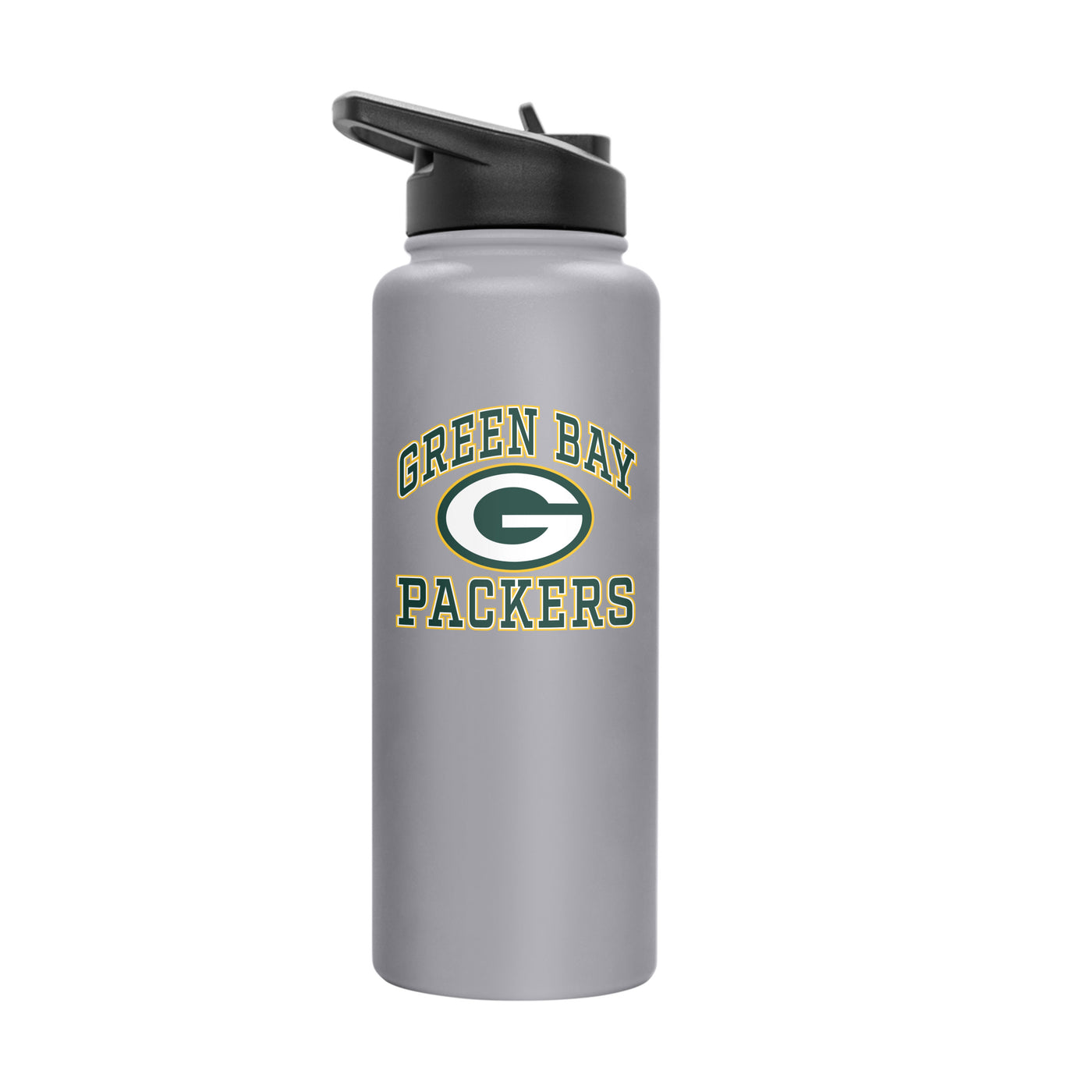 Green Bay Packers 34oz Athletic Quencher Bottle - Logo Brands