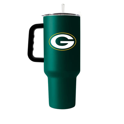 Green Bay Packers 40oz Flipside Powder Coat Tumbler - Logo Brands