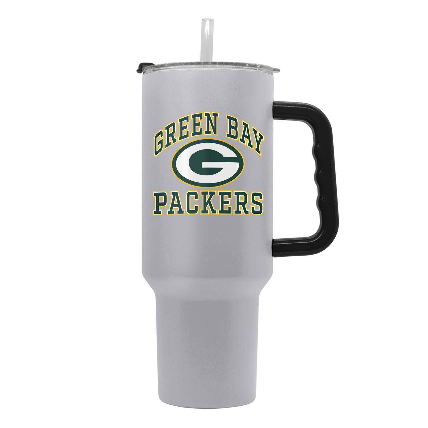 Green Bay Packers 40oz Athletic Powder Coat Tumbler - Logo Brands