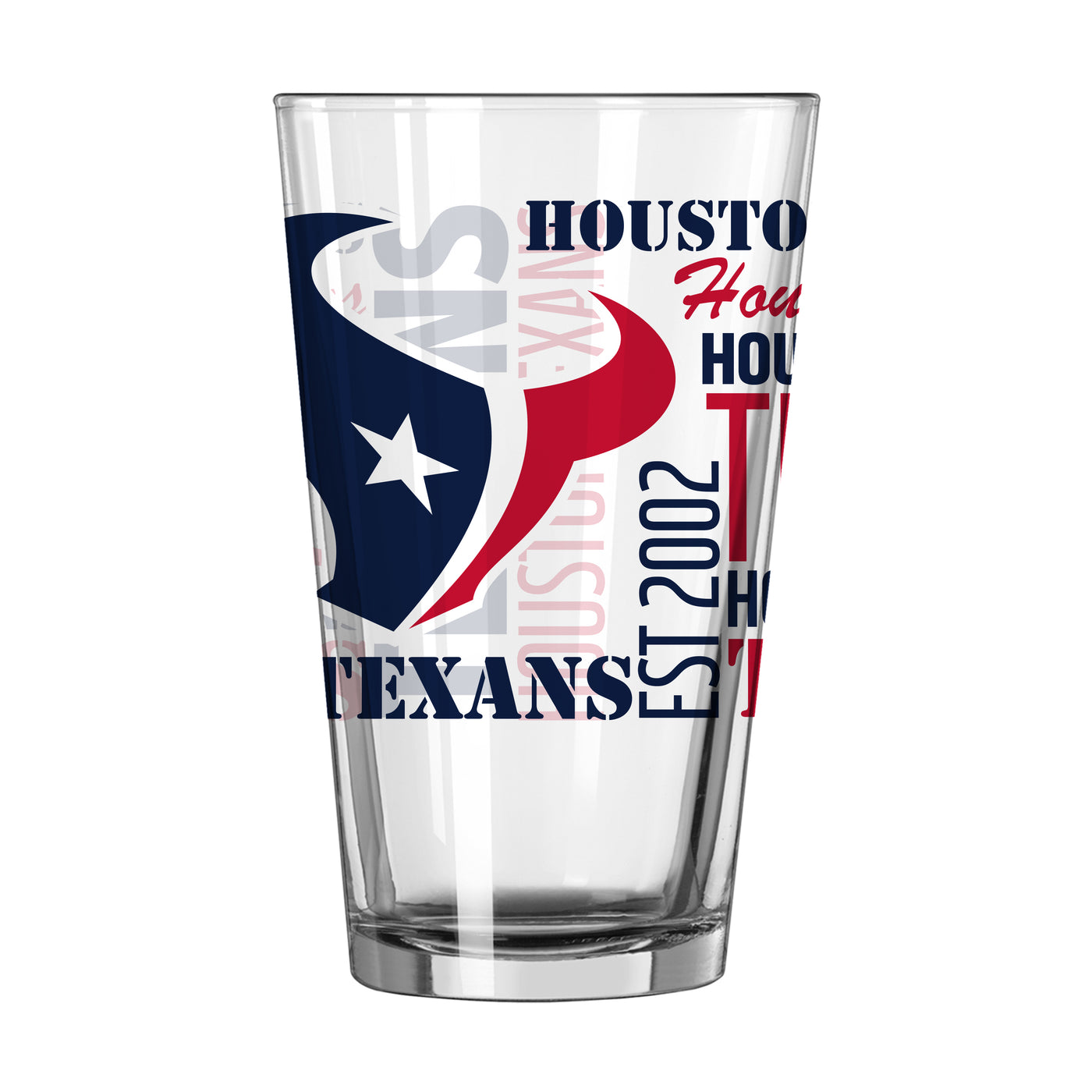 Houston Texans 16oz Spirit Pint Glass