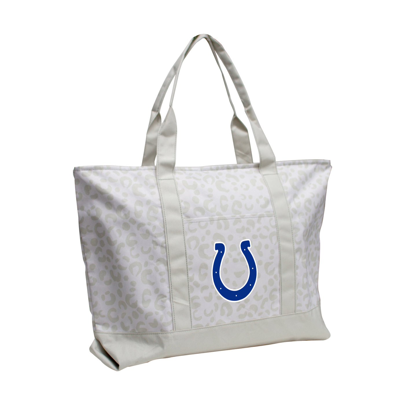 Indianapolis Colts Leopard Pattern Tote - Logo Brands