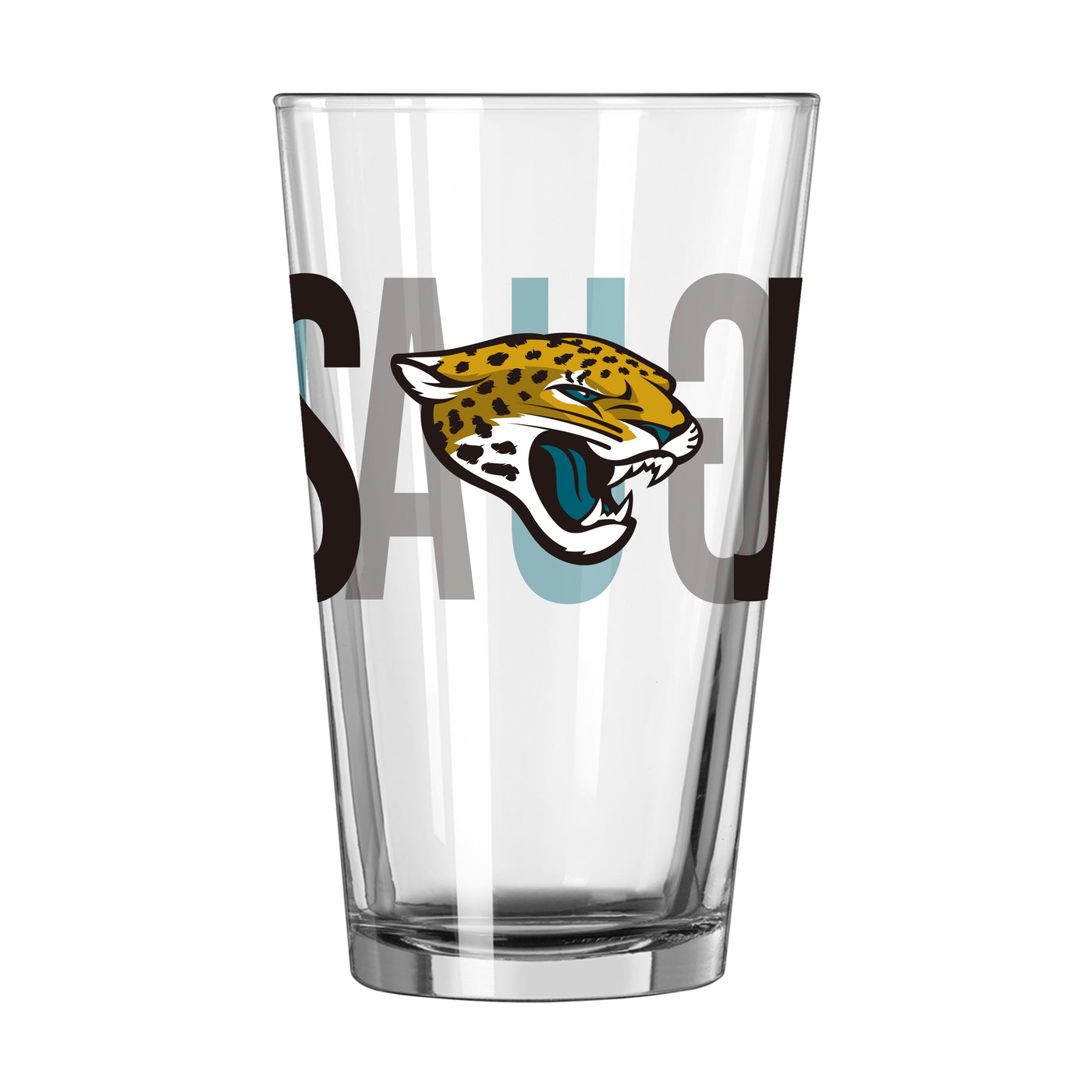 Jacksonville Jaguars 16oz Overtime Pint Glass