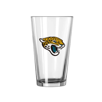 Jacksonville Jaguars 16oz Logo Pint Glass - Logo Brands