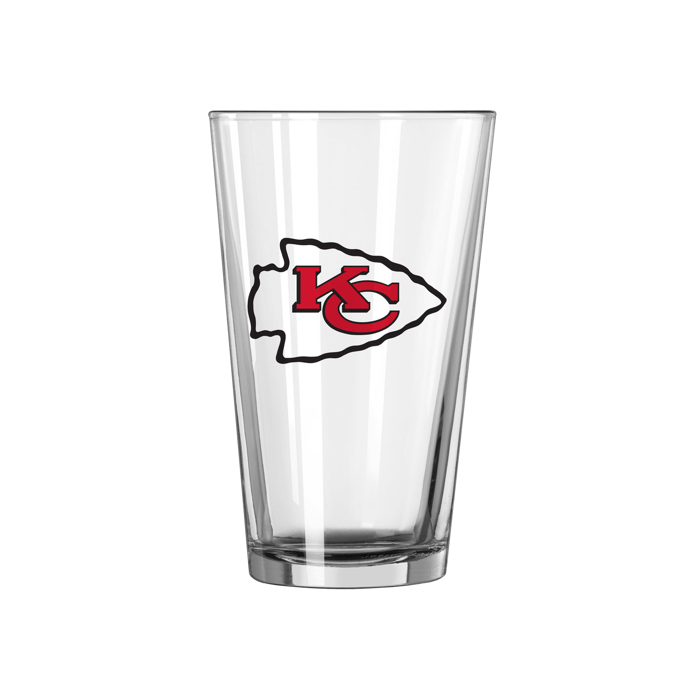 Kansas City Chiefs 16oz Logo Pint Glass