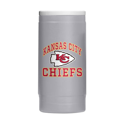 Kansas City Chiefs 12oz Athletic Powder Coat Slim Can Coolie - Logo Brands