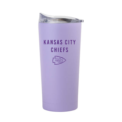 Kansas City Chiefs 20oz Tonal Lavender Powder Coat Tumbler - Logo Brands