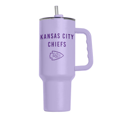Kansas City Chiefs 40oz Tonal Lavender Powder Coat Tumbler