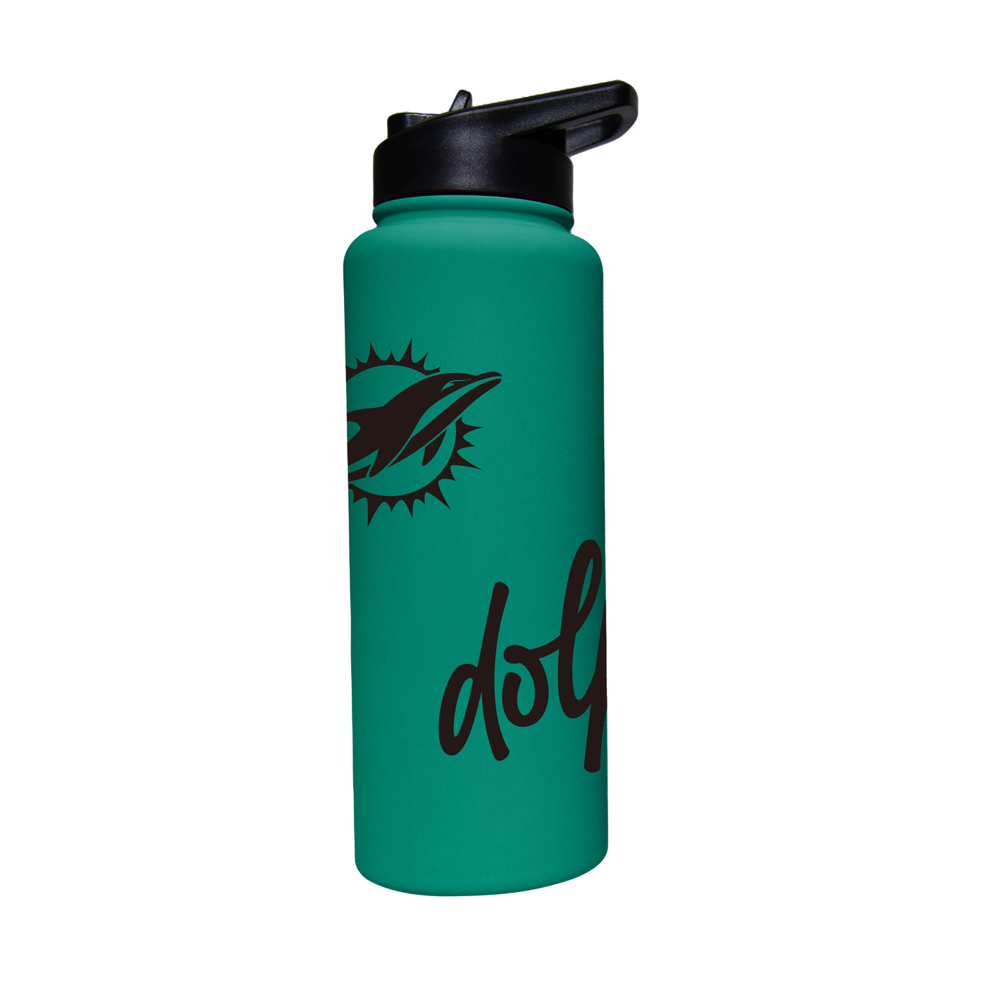 Miami Dolphins 34oz Optic Bold Soft Touch Quencher - Logo Brands