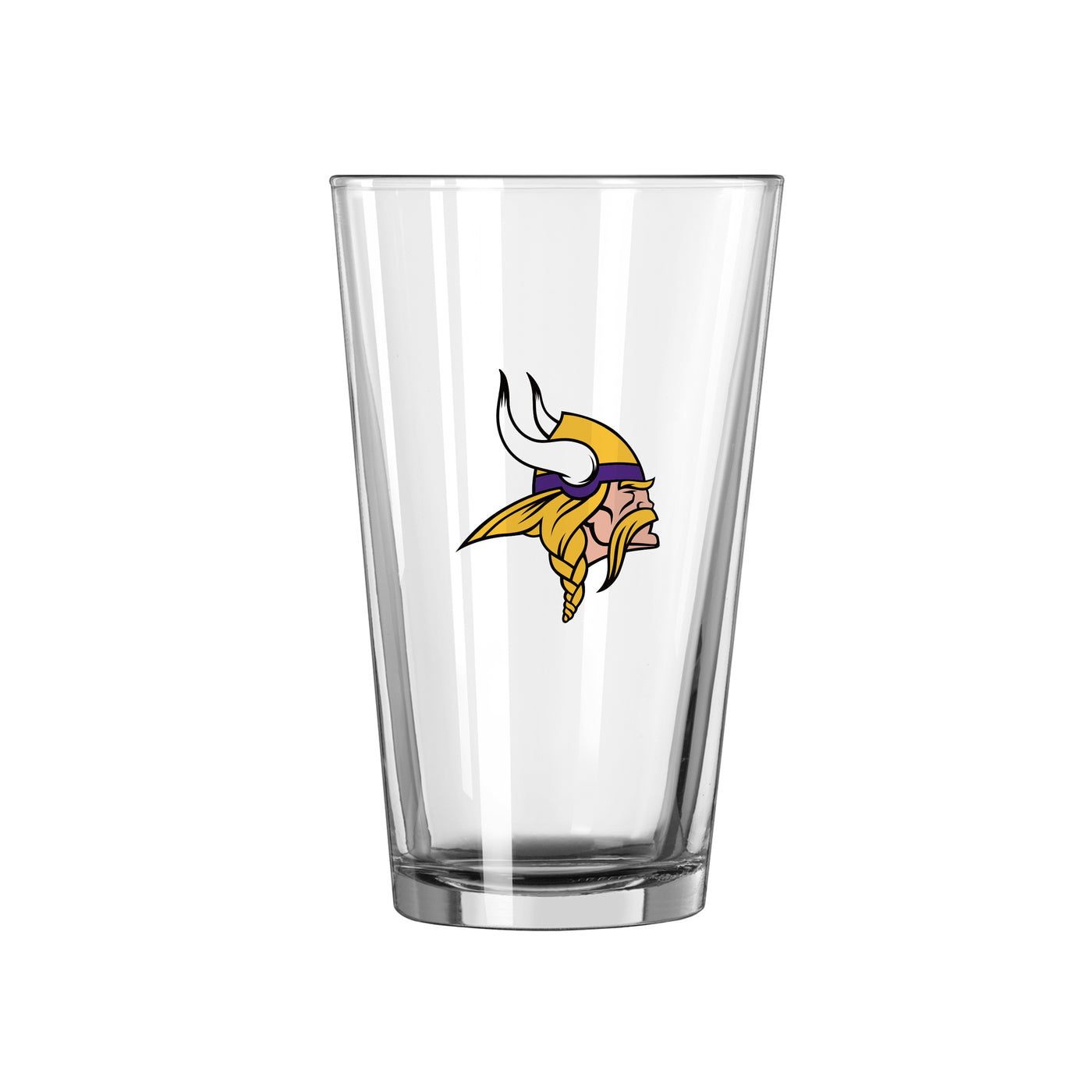 Minnesota Vikings 16oz Logo Pint Glass