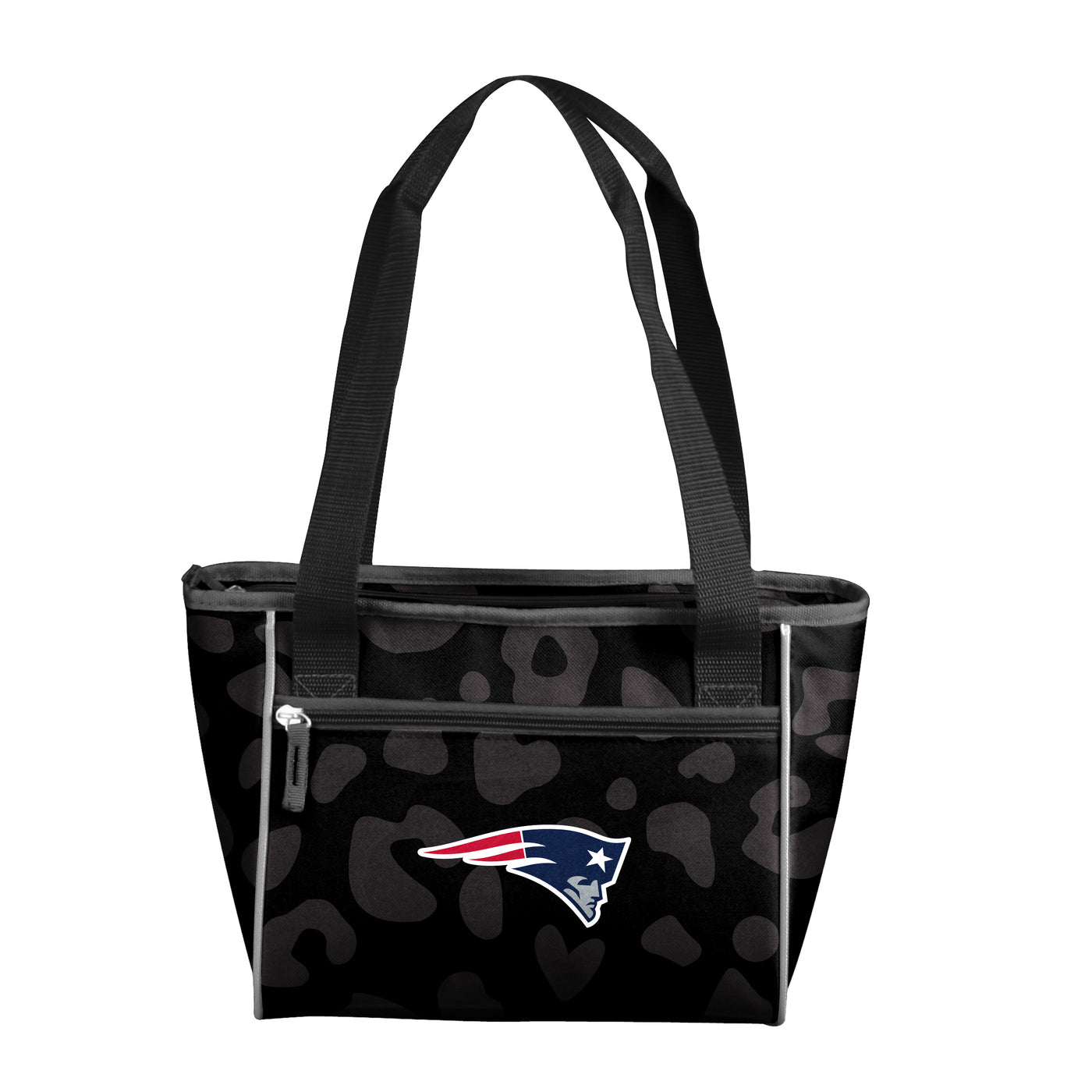New England Patriots Leopard Print 16 Can Cooler Tote