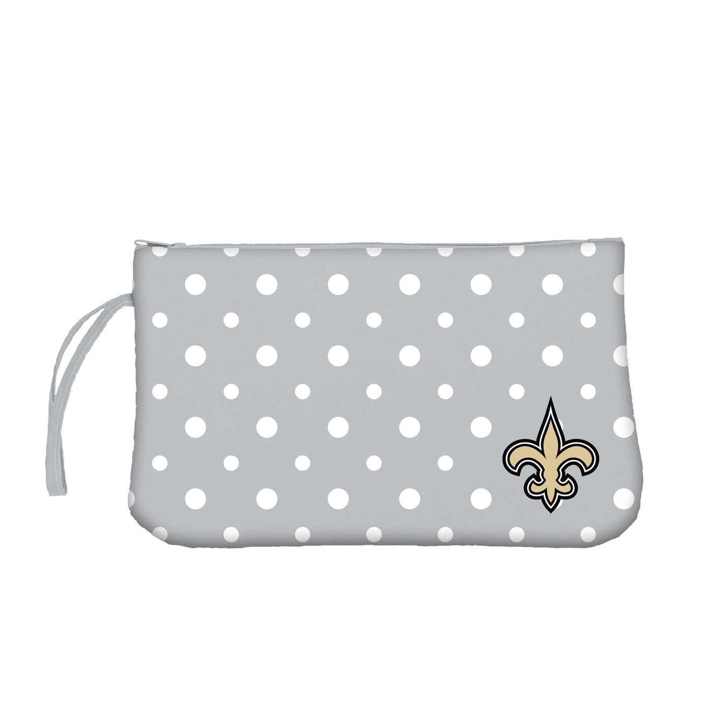 New Orleans Saints Dot Wristlet - Logo Brands