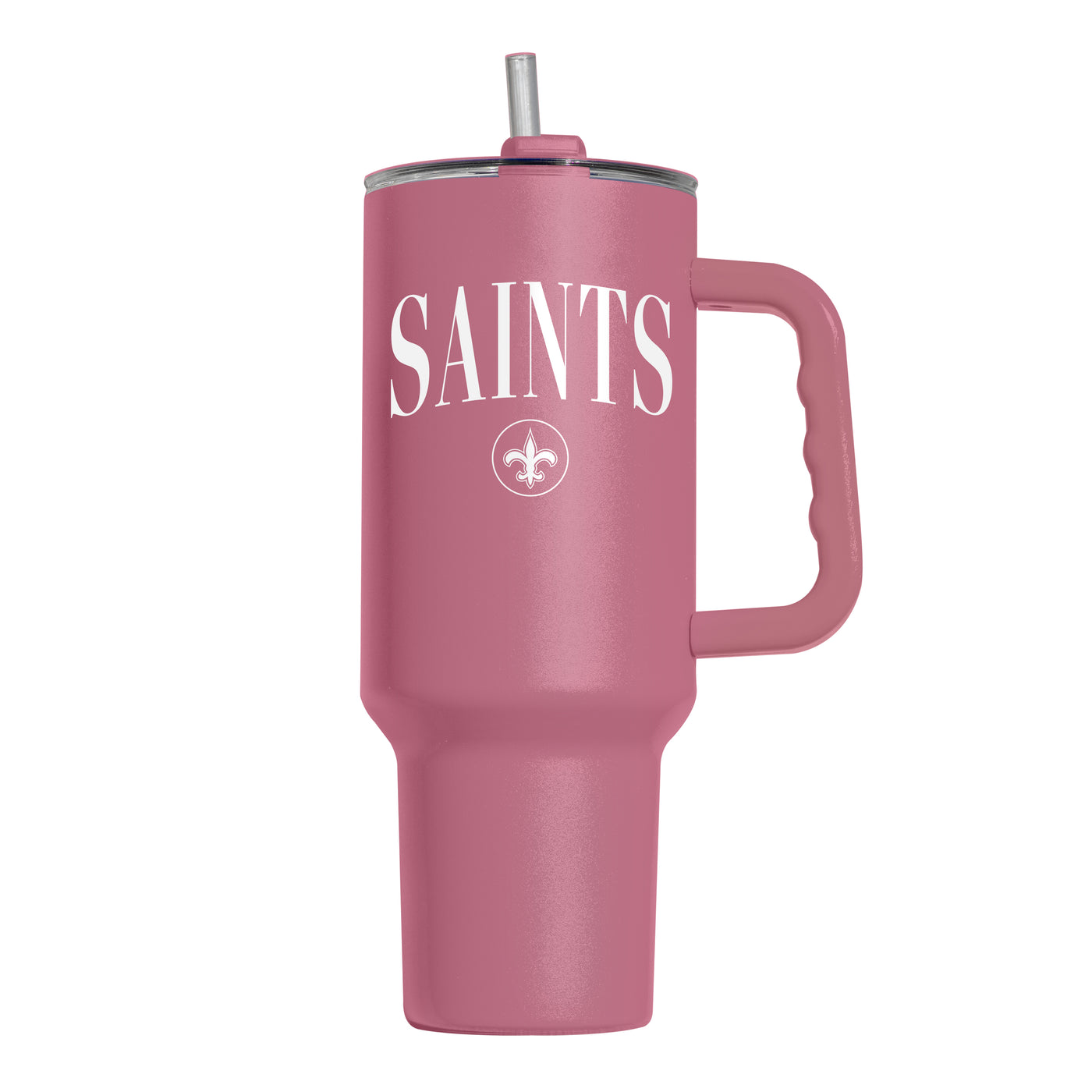 New Orleans Saints 40oz Cinch Berry Powder Coat Tumbler