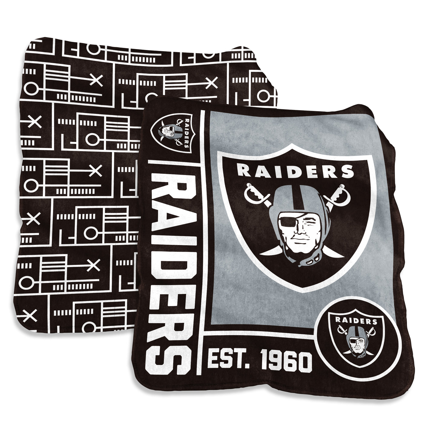 Las Vegas Raiders 60x70 Super Plush Blanket
