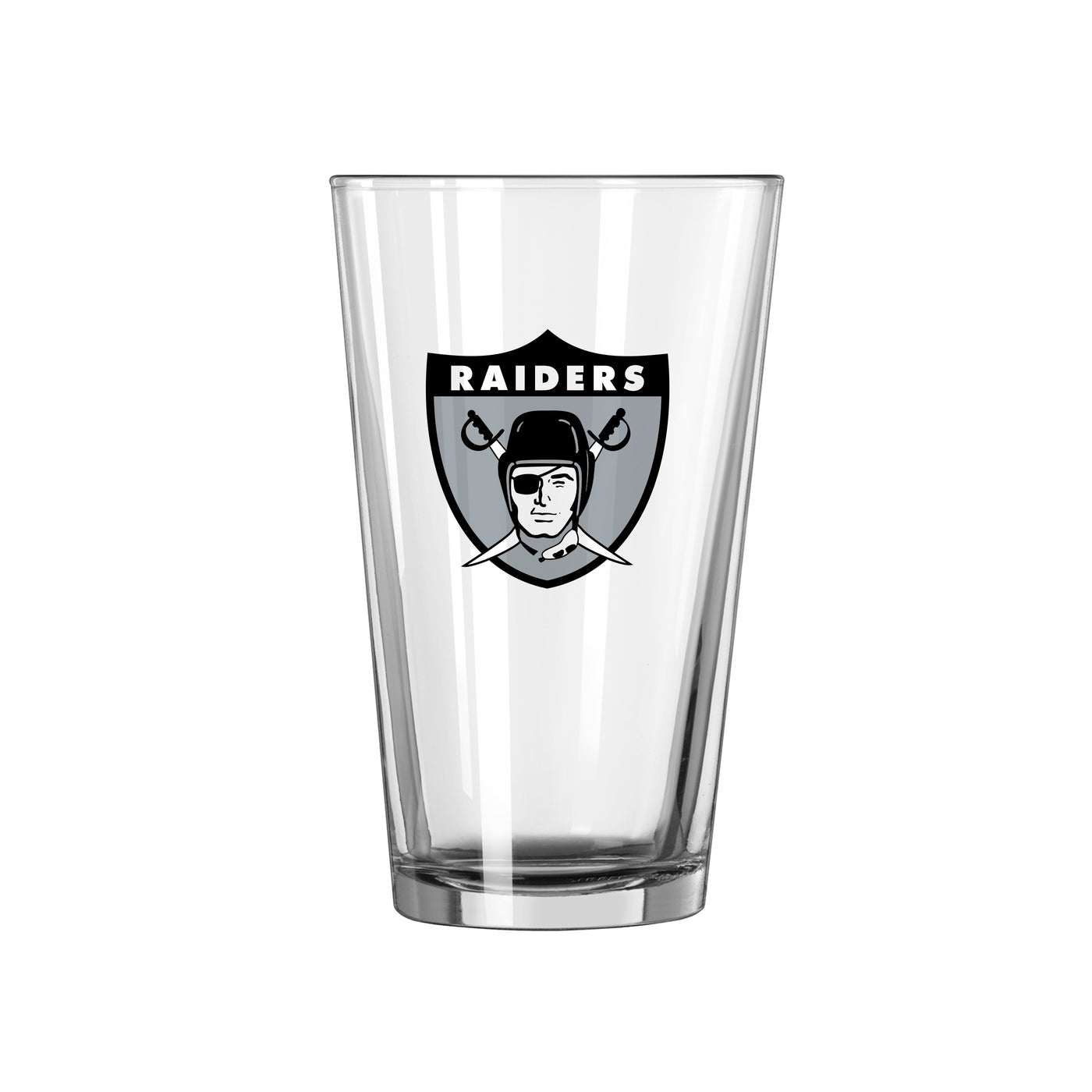 Las Vegas Raiders 16oz Retro Pint Glass