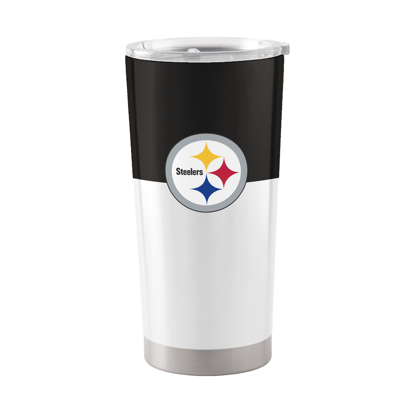 Pittsburgh Steelers Colorblock 20oz Stainless Tumbler - Logo Brands