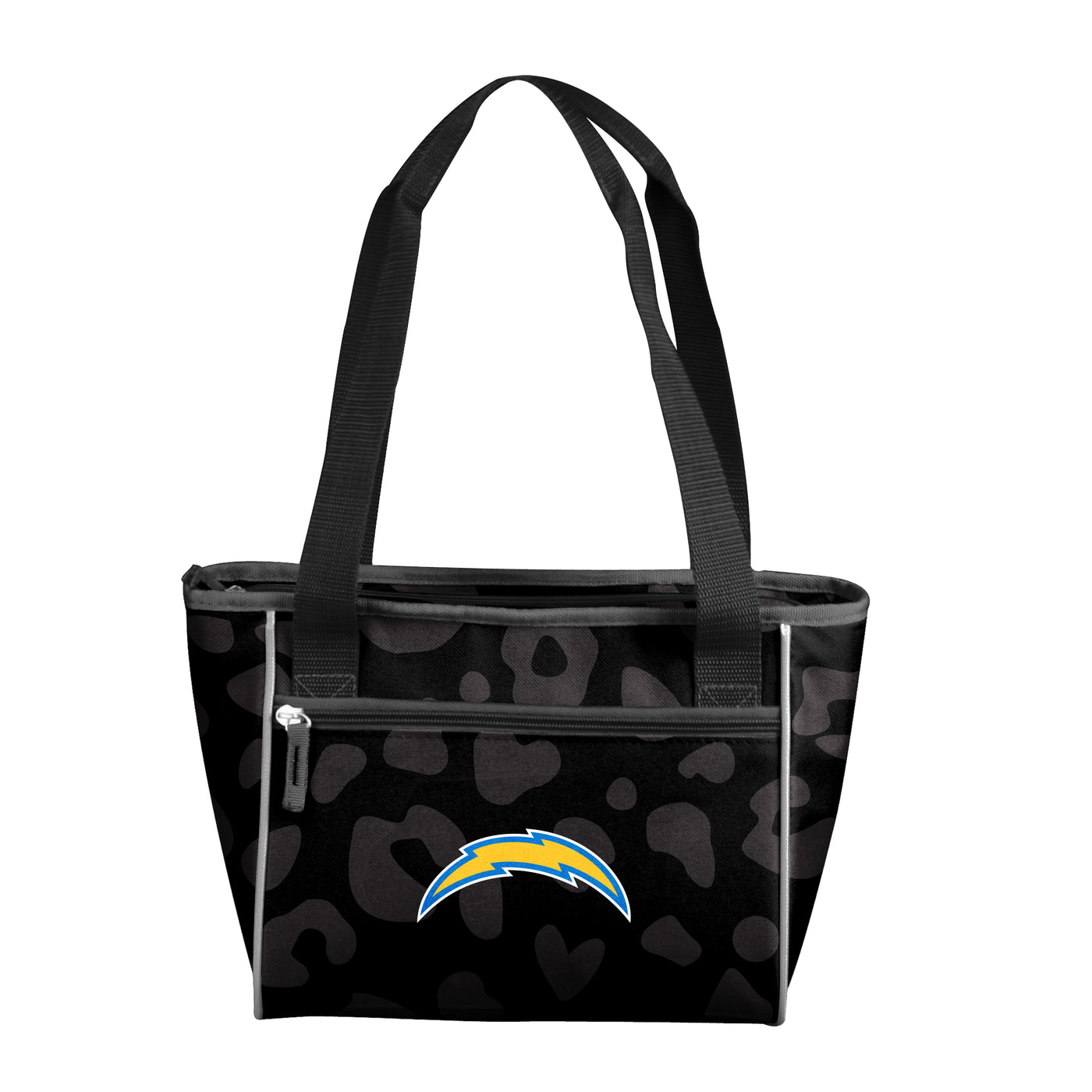 LA Chargers Leopard Print 16 Can Cooler Tote