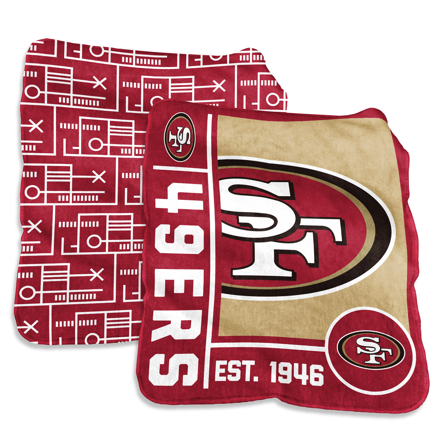 San Francisco 49ers 60x70 Super Plush Blanket