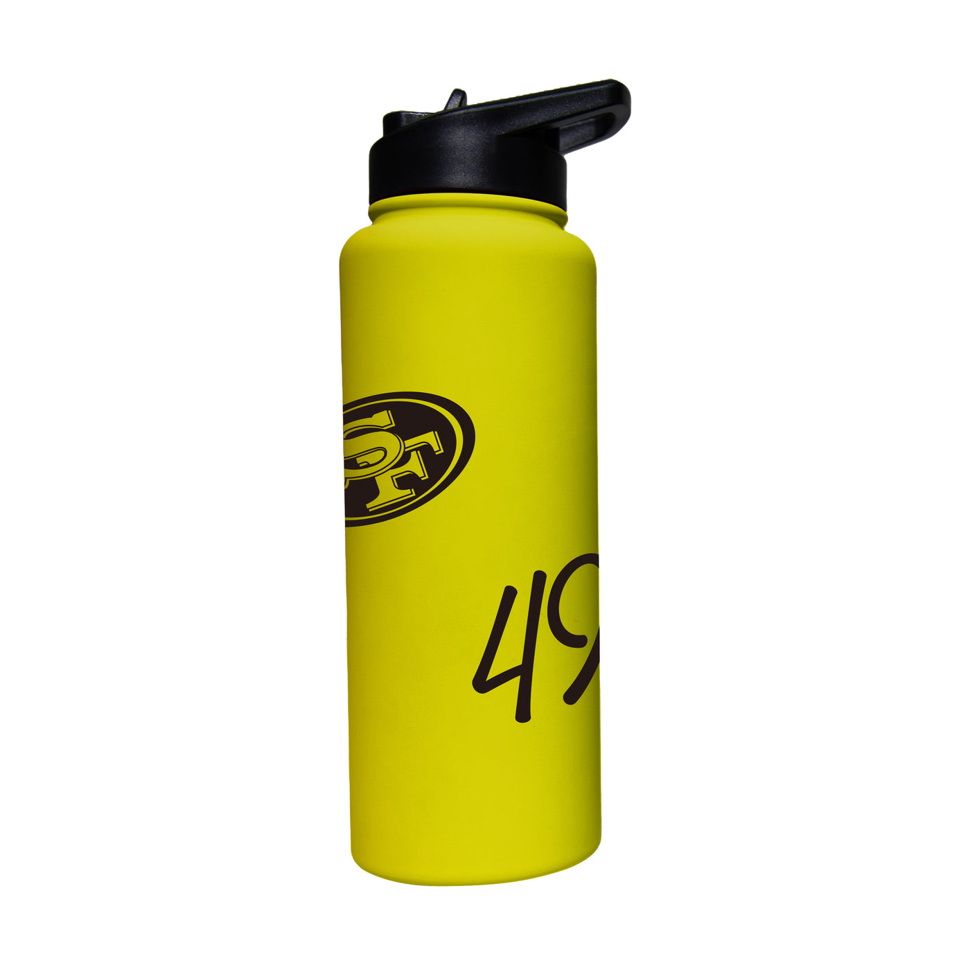 San Francisco 49ers 34oz Cru Bold Soft Touch Quencher - Logo Brands