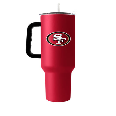 San Francisco 49ers 40oz Flipside Powder Coat Tumbler - Logo Brands