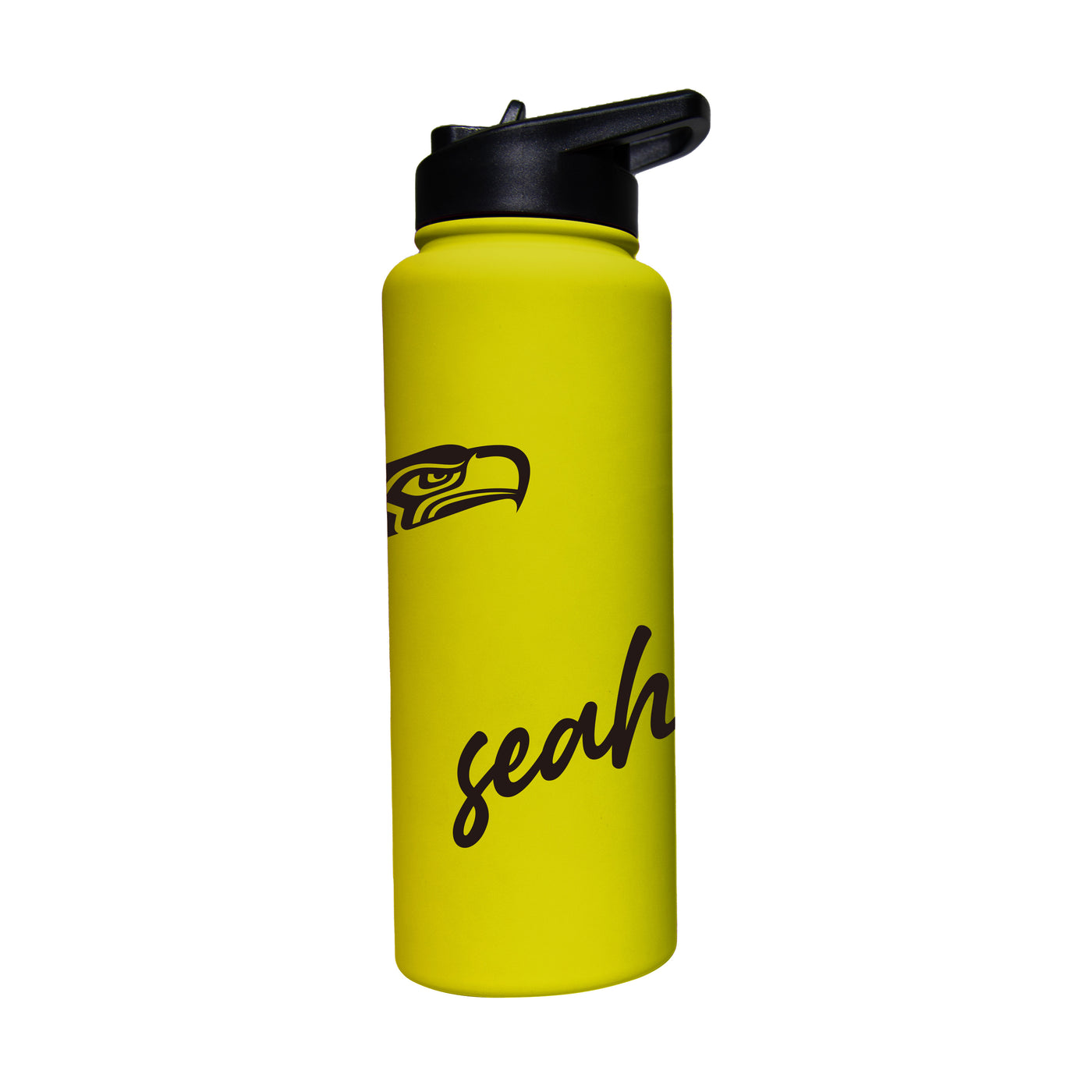 Seattle Seahawks 34oz Optic Bold Soft Touch Quencher - Logo Brands