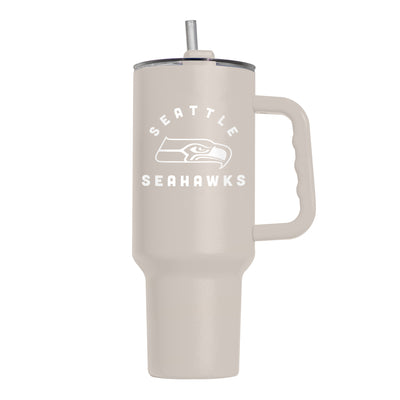 Seattle Seahawks 40oz Archway Sand Powder Coat Tumbler
