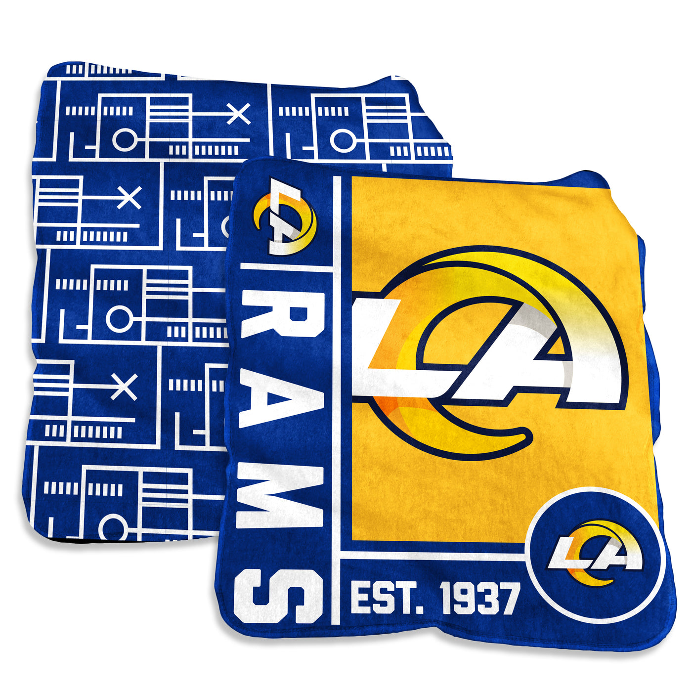 LA Rams 60x70 Super Plush Blanket