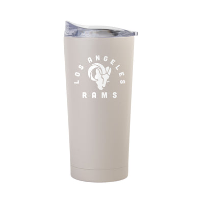 Los Angeles Rams 20oz Archway Sand Powder Coat Tumbler - Logo Brands