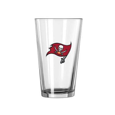 Tampa Bay Buccaneers 16oz Logo Pint Glass - Logo Brands