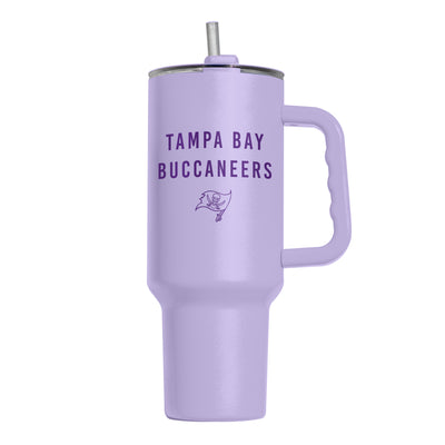 Tampa Bay Buccaneers 40oz Tonal Lavender Powder Coat Tumbler