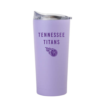 Tennessee Titans 20oz Tonal Lavender Powder Coat Tumbler - Logo Brands