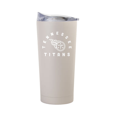 Tennessee Titans 20oz Archway Sand Powder Coat Tumbler - Logo Brands