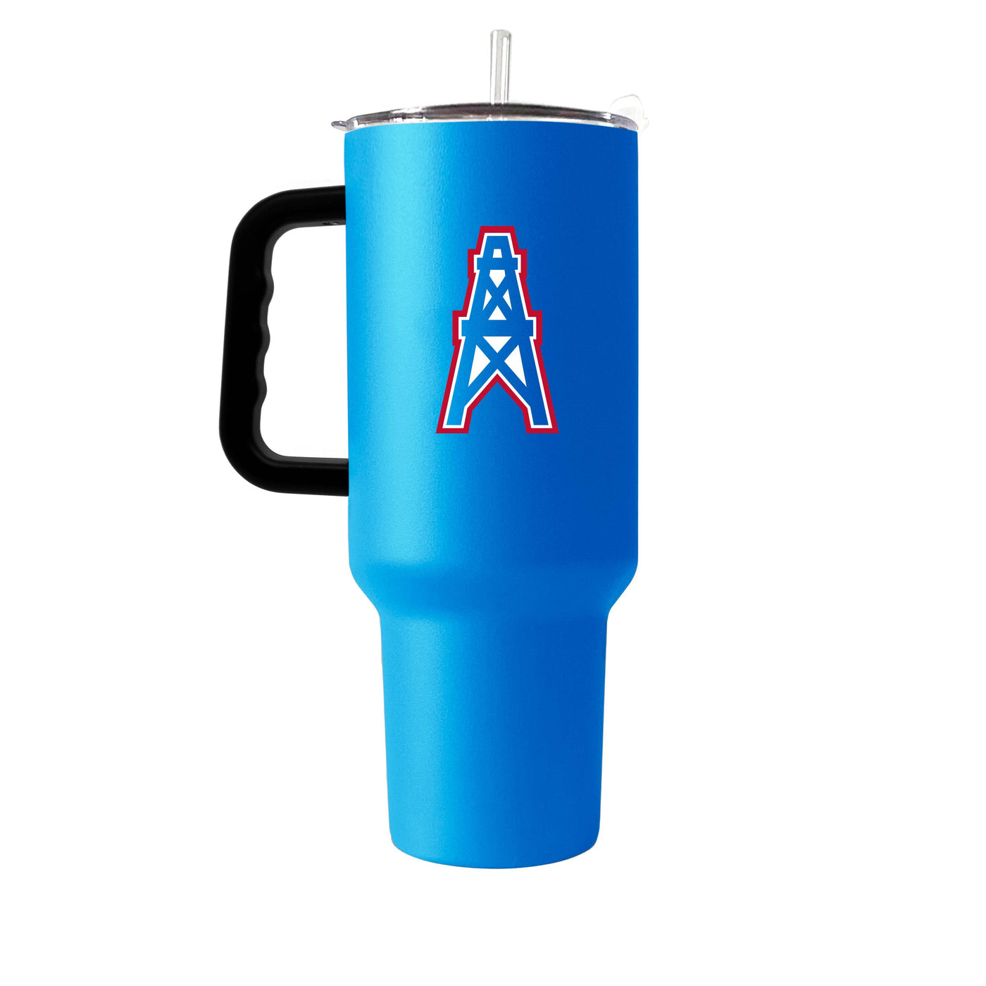 Houston Oilers 40oz Flipside Powder Coat Tumbler - Logo Brands