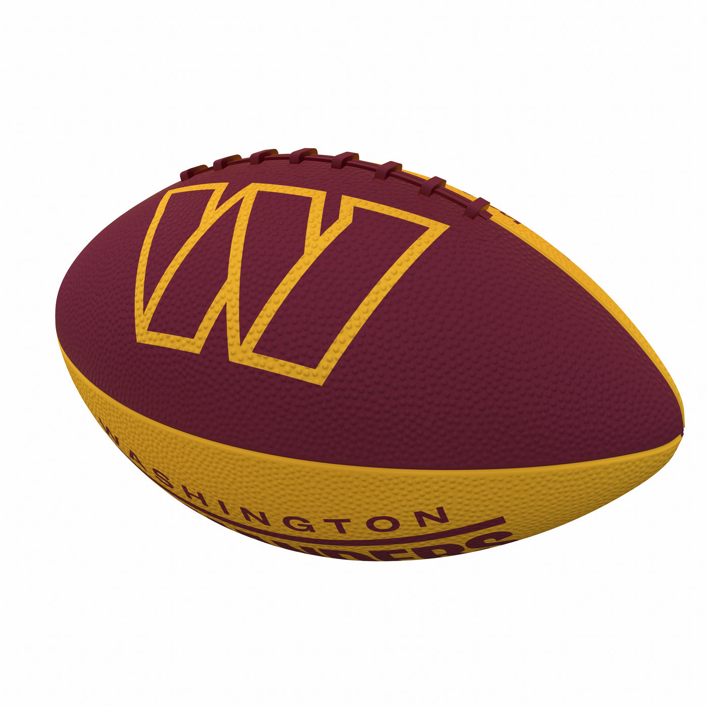 Washington Commanders Pinwheel Logo Junior-Size Rubber Football
