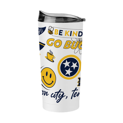 East TN State 20oz Native Powder Coat Tumbler - Logo Brands