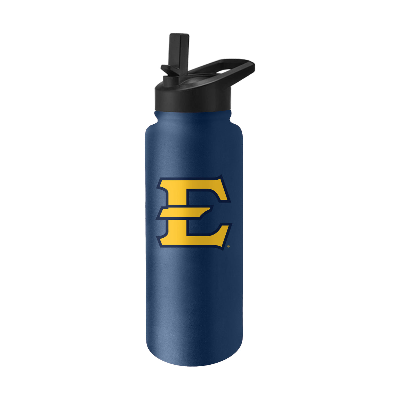 East TN State U Logo 34 oz Quencher Stainless Bottle - Logo Brands