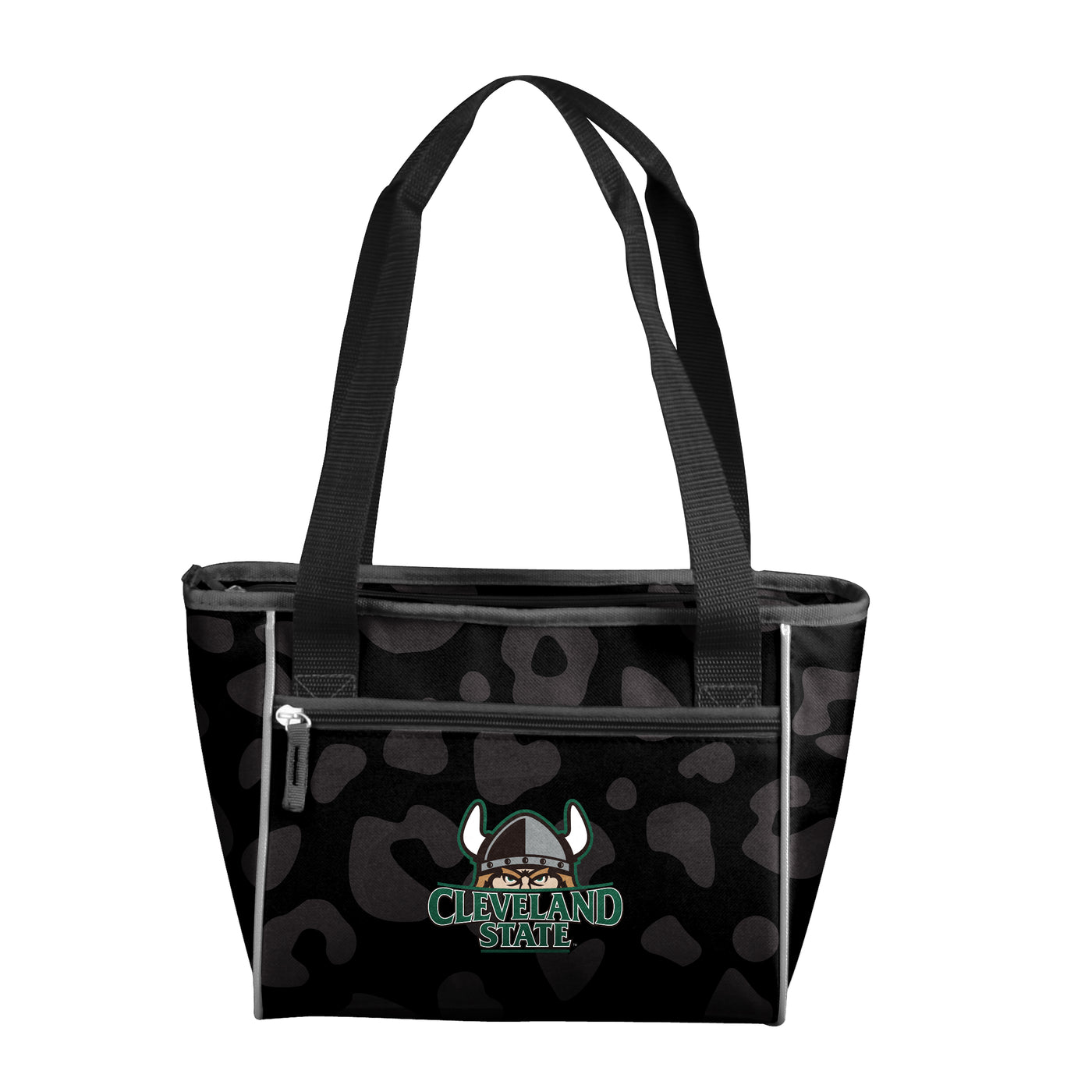 Cleveland State Leopard Print 16 Can Cooler Tote - Logo Brands