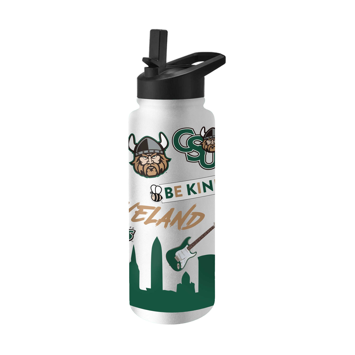 Cleveland State 34oz Native Quencher Bottle