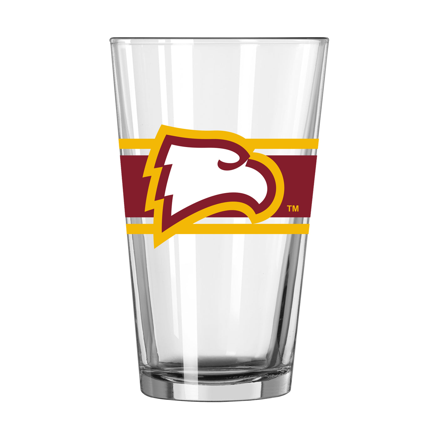 Winthrop 16oz Stripe Pint Glass