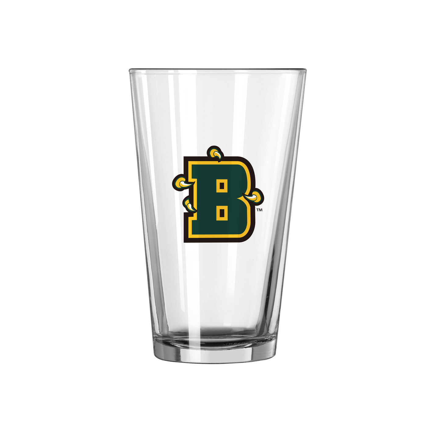 College at Brockpot 16oz Logo Pint Glass - Logo Brands